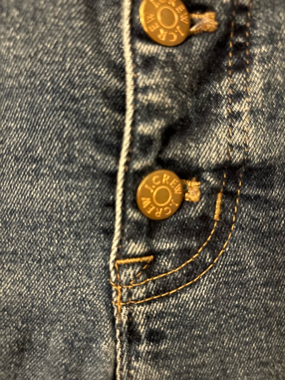 J. Crew Essential Straight jeans button fly - Picture 4 of 5